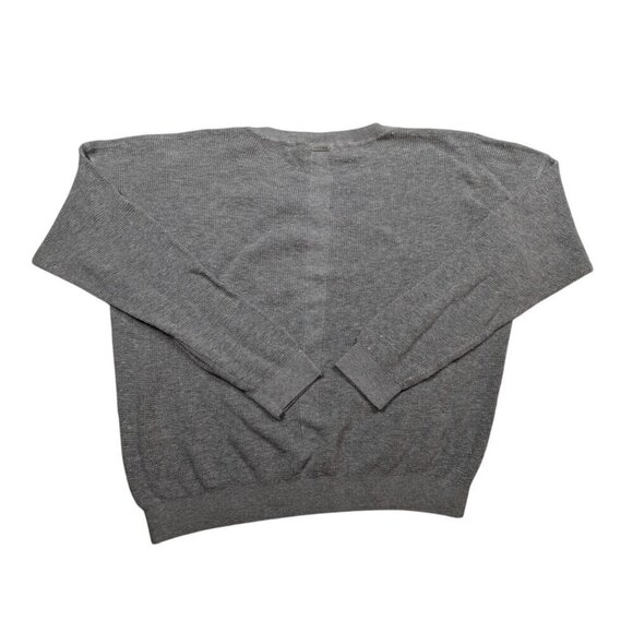 PrAna Sweater Gray V-Neck Relaxed Comfy Neutral XL - Picture 2 of 6